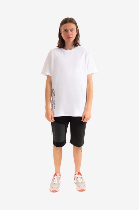 Maharishi t-shirt bawełniany biały