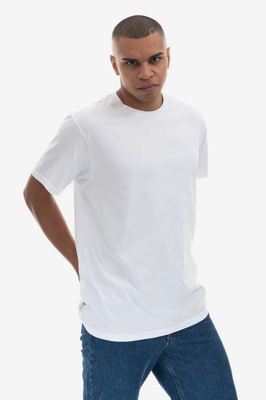 Bavlnené tričko Maharishi Maha Warhol Mind Temple T-shirt 9925 WHITE Pánsky