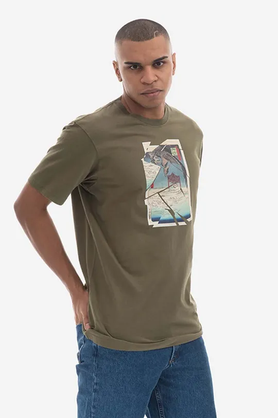 Хлопковая футболка Maharishi Мужской