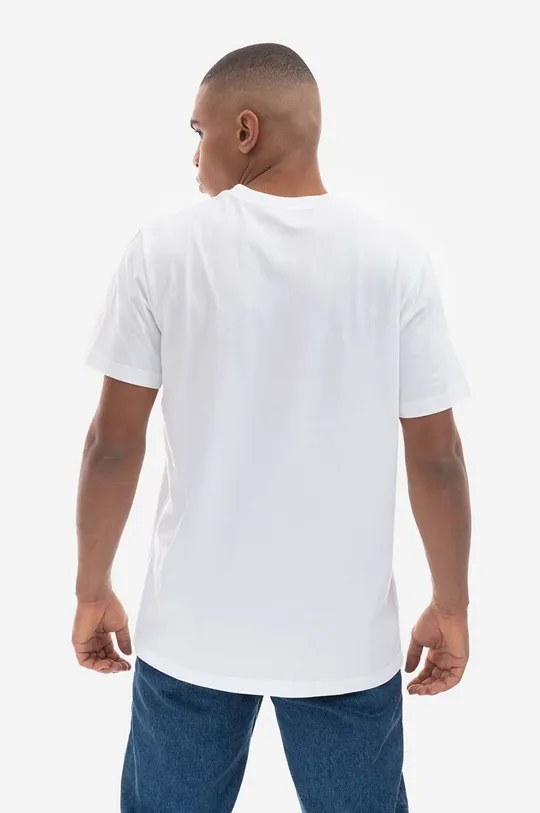 Bavlnené tričko Maharishi Cubist Eagle T-shirt Organic Cotton Jarse 9927 WHITE 100 % Organická bavlna