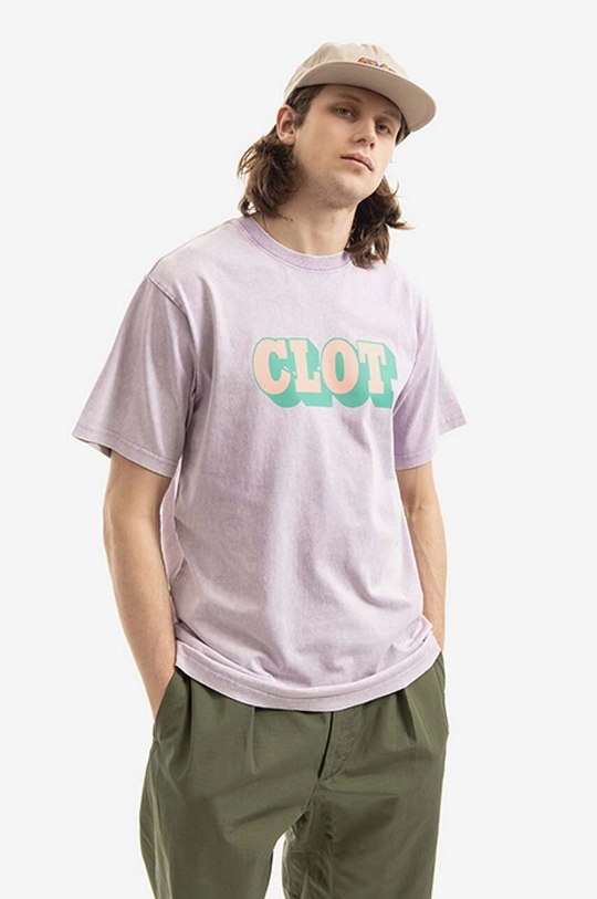 violet CLOT cotton t-shirt Men’s