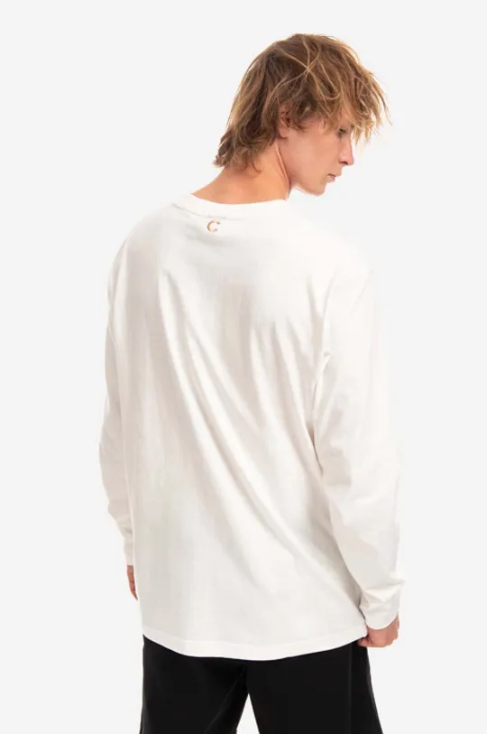 Βαμβακερή μπλούζα με μακριά μανίκια CLOTTEE SCript LS TEE  100% Βαμβάκι
