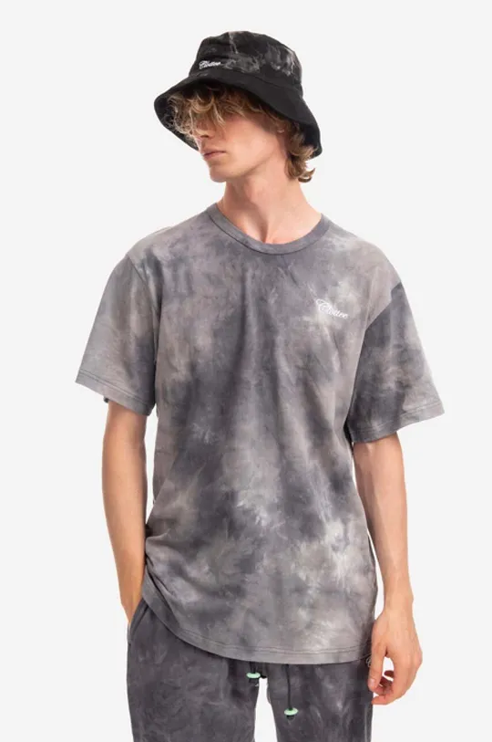 grigio CLOTTEE t-shirt in cotone Uomo