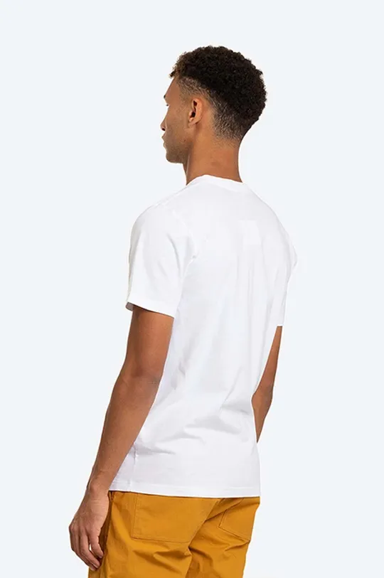 Norse Projects tricou din bumbac Niels Core Logo alb