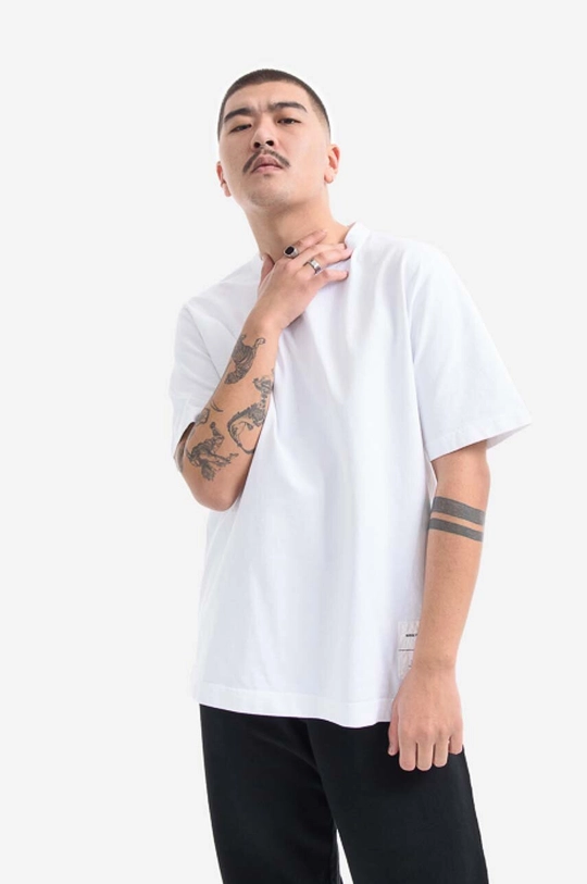 Βαμβακερό μπλουζάκι Norse Projects Holger Tab Series Ανδρικά