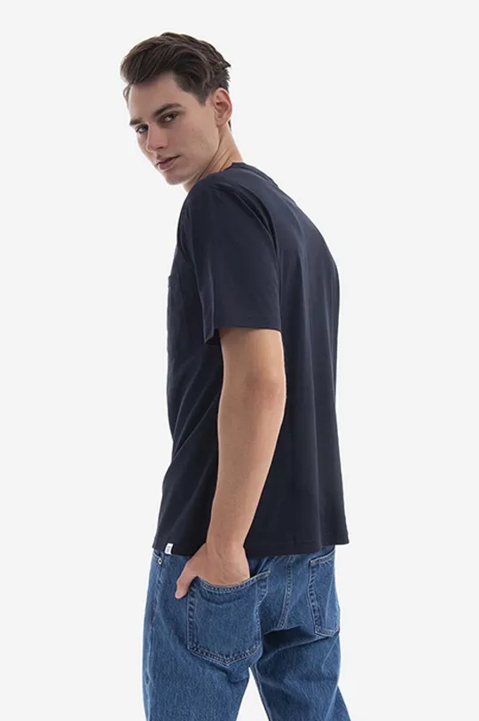 Bavlněné tričko Norse Projects Johannes Standard Pocket SS  100 % Organická bavlna