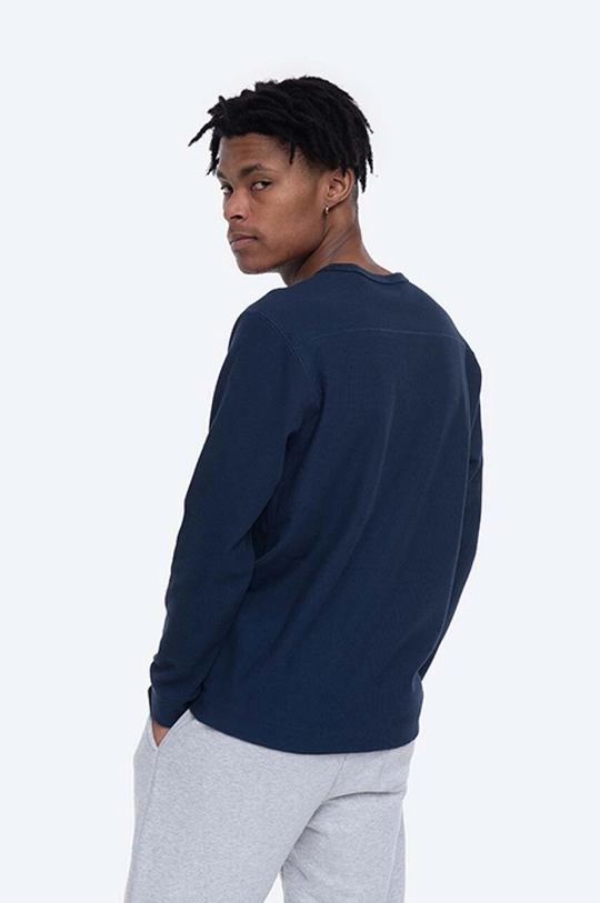 Norse Projects cotton longsleeve top Johannes Compact Waffle LS  100% Cotton