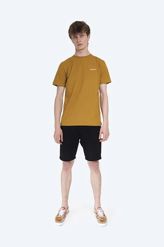 Norse Projects t-shirt in cotone giallo