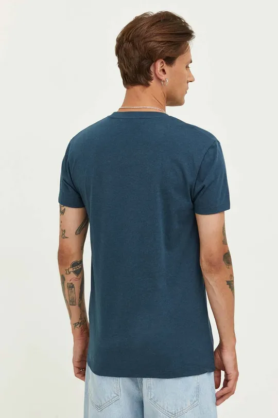 Samsoe Samsoe cotton t-shirt turquoise