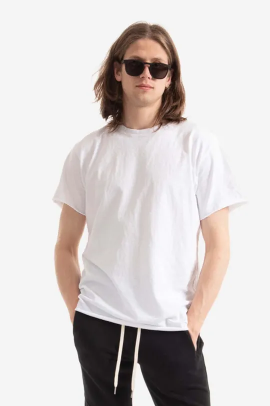 biały John Elliott t-shirt bawełniany Męski