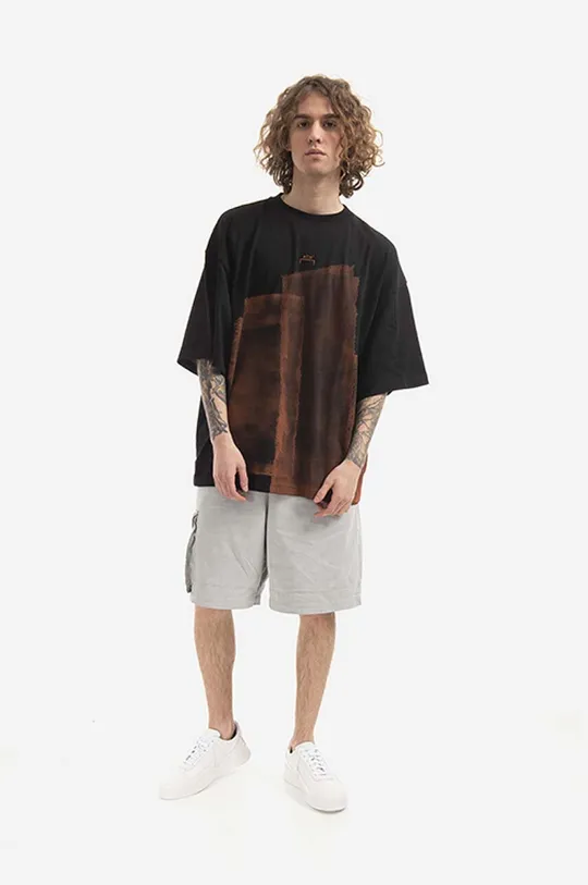 A-COLD-WALL* t-shirt bawełniany Collage czarny