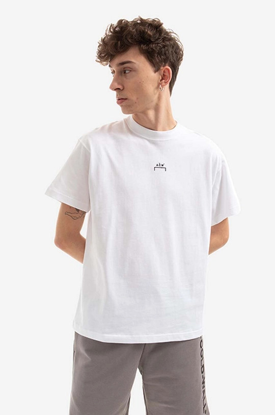 white A-COLD-WALL* cotton T-shirt Essential Graphic Men’s