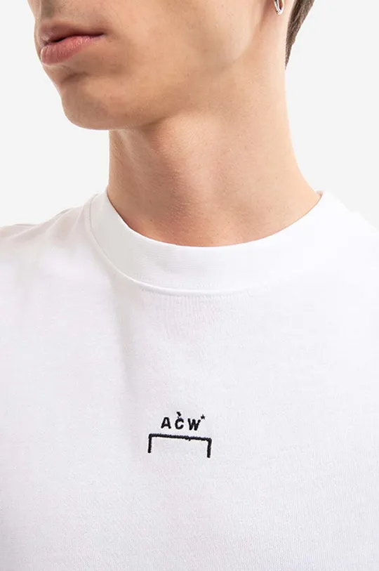 biały A-COLD-WALL* t-shirt bawełniany Essential Graphic