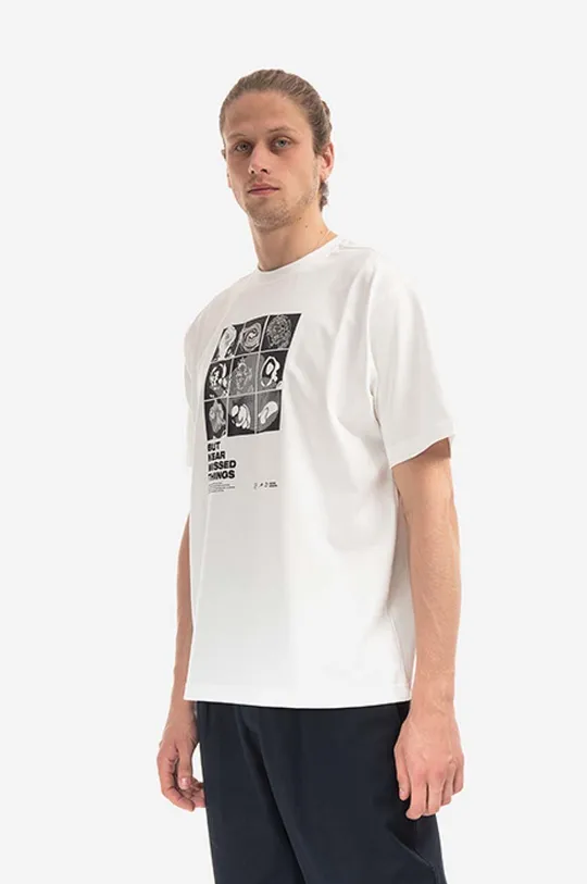 biały Ader Error t-shirt Męski