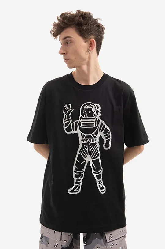 black Billionaire Boys Club cotton t-shirt Standing Astro Men’s