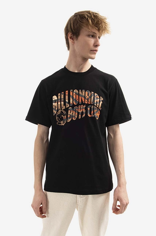 negru Billionaire Boys Club tricou din bumbac Animal Rach Logo De bărbați