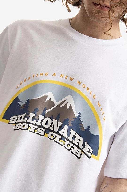 белый Хлопковая футболка Billionaire Boys Club National Park