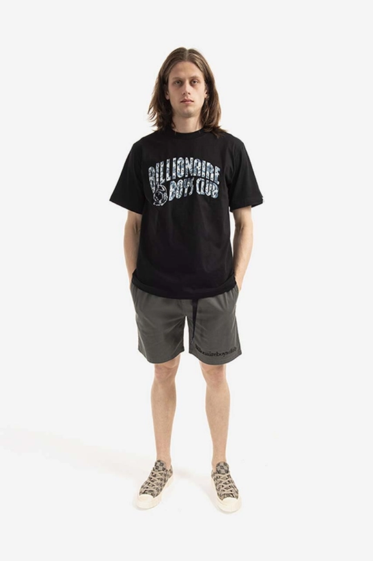 Billionaire Boys Club cotton t-shirt Hibiscus Camo Arch Logo black