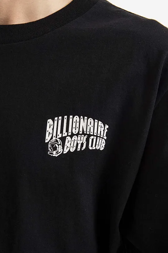 μαύρο Βαμβακερό μπλουζάκι Billionaire Boys Club Small Arch Logo