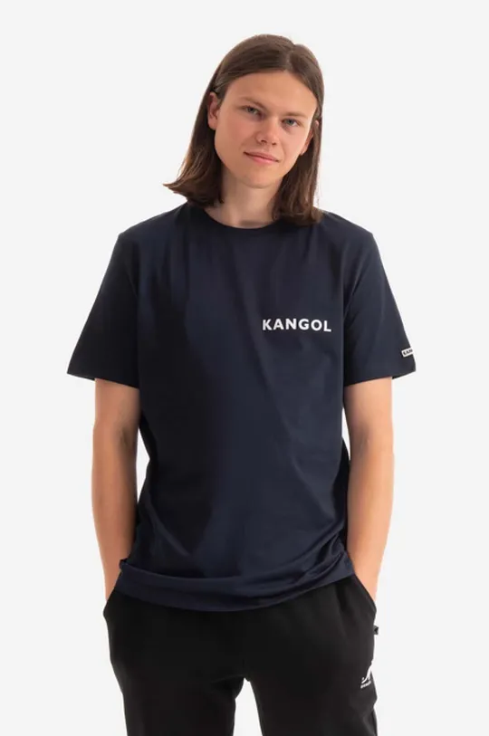 Βαμβακερό μπλουζάκι Kangol Heritage Basic Ανδρικά