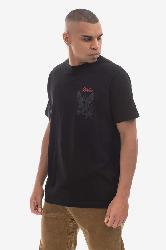 Maharishi t-shirt bawełniany Maha Eagle vs. Snake Męski