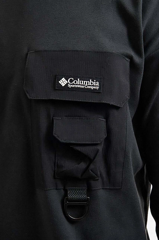 сив Блуза с дълги ръкави Columbia Field Creek Doubleknit Long Sleeve