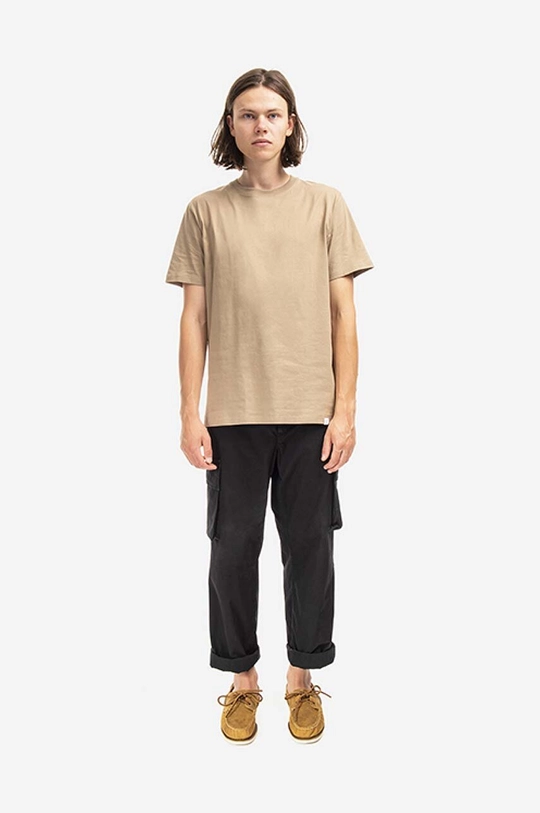 Norse Projects tricou din bumbac maro