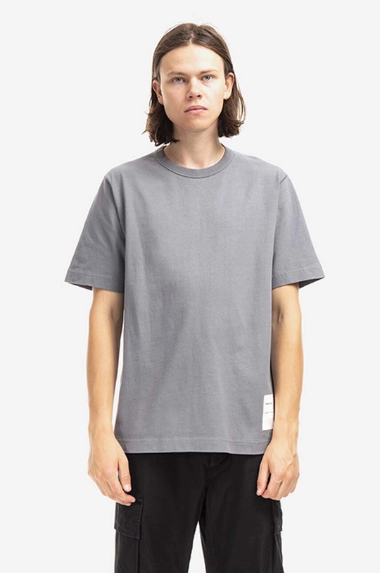 szary Norse Projects t-shirt bawełniany Męski