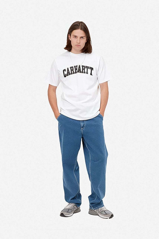 Carhartt WIP t-shirt bawełniany biały