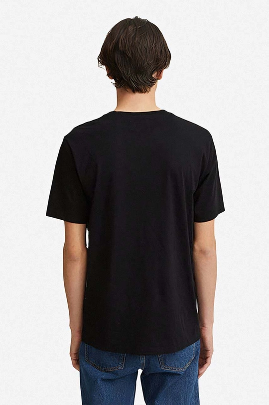 Wood Wood t-shirt in cotone X Garfield nero