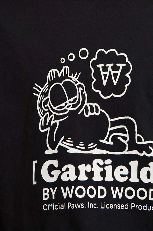 Wood Wood t-shirt bawełniany X Garfield 100 % Bawełna organiczna