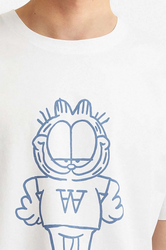 Wood Wood cotton t-shirt x Garfield  100% Cotton