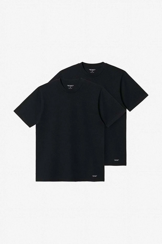 czarny Carhartt WIP t-shirt bawełniany Męski