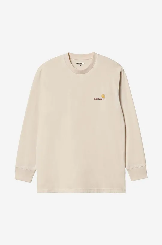 beige Carhartt WIP cotton t-shirt