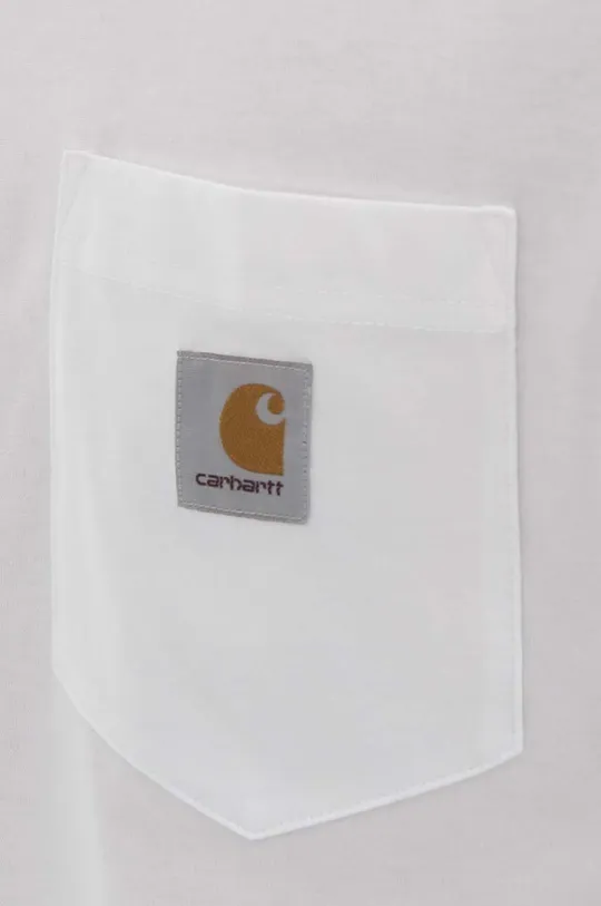 white Carhartt WIP cotton t-shirt