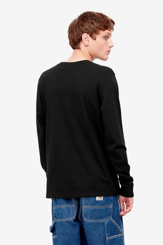 Βαμβακερή μπλούζα με μακριά μανίκια Carhartt WIPL/S Pocket T-Shirt  100% Βαμβάκι