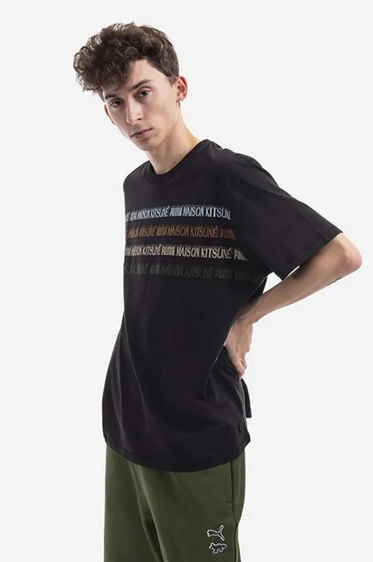 Puma t-shirt bawełniany x MAISON KITSUNÉ Męski