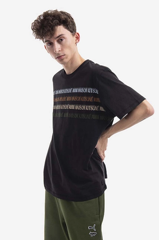 Puma tricou din bumbac x MAISON KITSUNÉ De bărbați