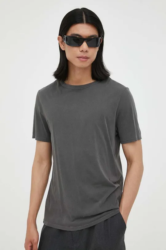 grigio American Vintage t-shirt in cotone Uomo