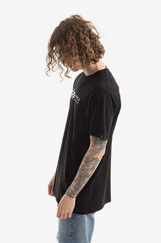 Bavlněné tričko Alpha Industries Alpha Label T 2 Pack Pánský