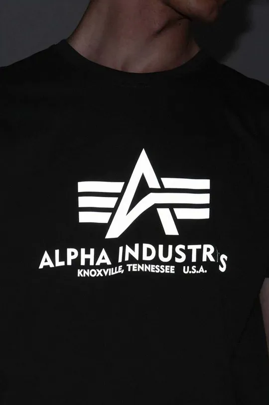 Βαμβακερό μπλουζάκι Alpha Industries