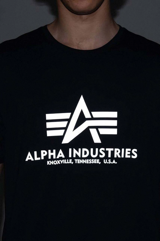 Βαμβακερό μπλουζάκι Alpha Industries