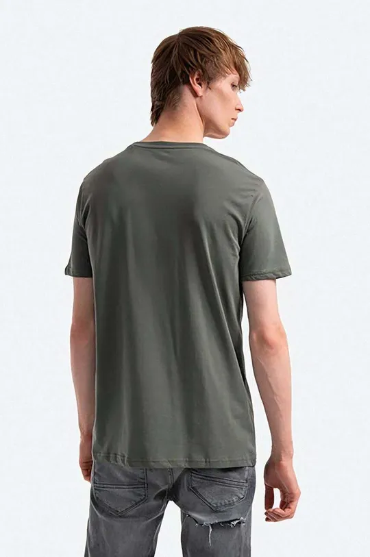 Bavlněné tričko Alpha Industries Basic T-Shirt  100 % Bavlna