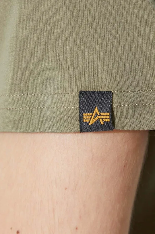Alpha Industries t-shirt bawełniany Basic T Small Logo