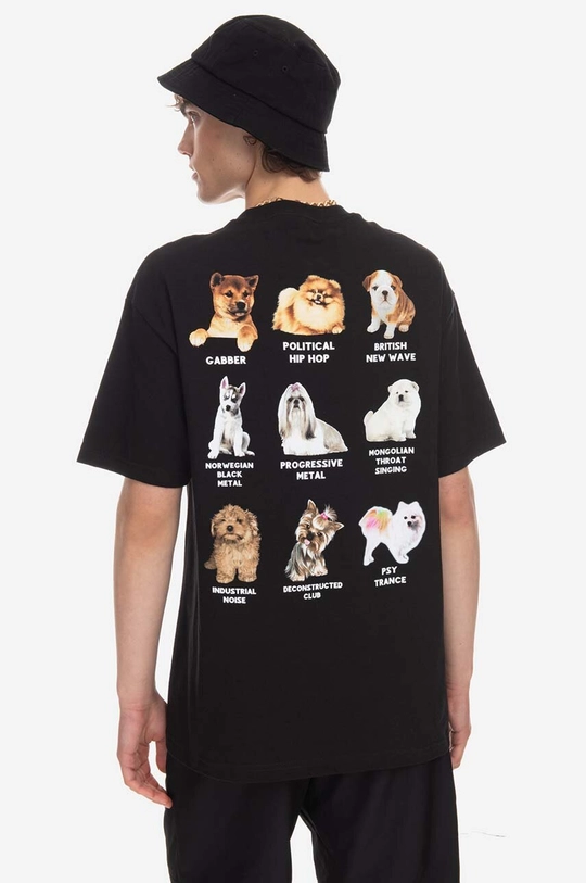 PLEASURES cotton T-shirt Puppies T-shirt