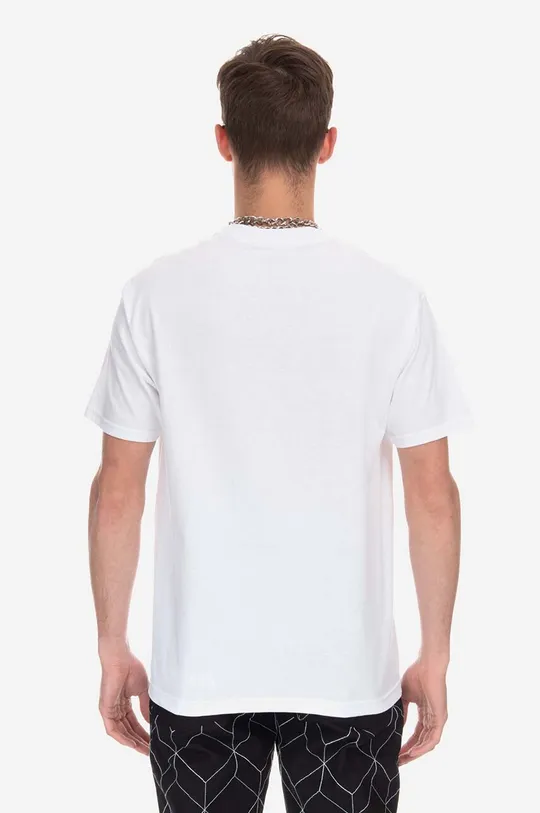 бял Памучна тениска PLEASURES Old Logo T-shirt