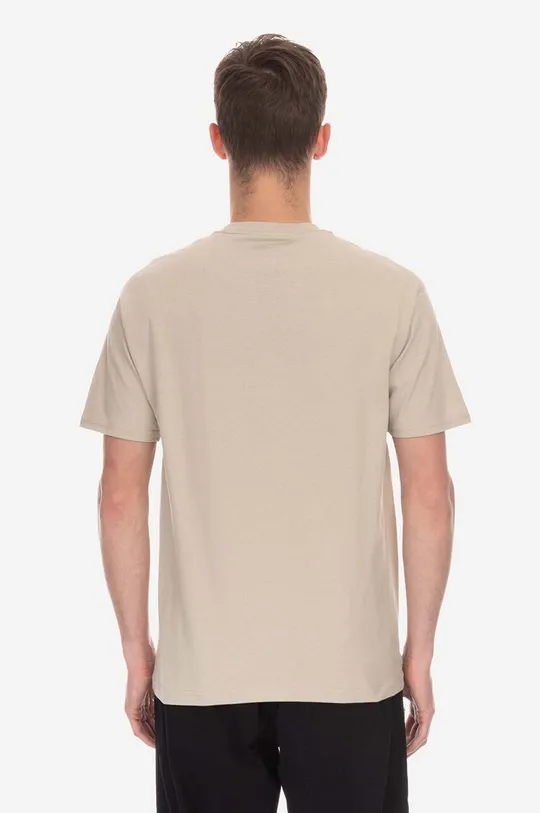 béžová Bavlnené tričko PLEASURES Old Logo T-shirt