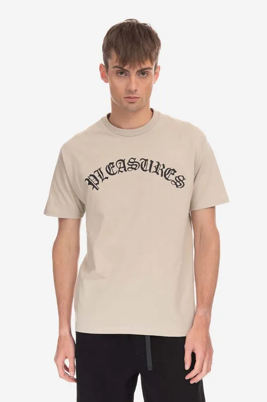 Памучна тениска PLEASURES Old Logo T-shirt