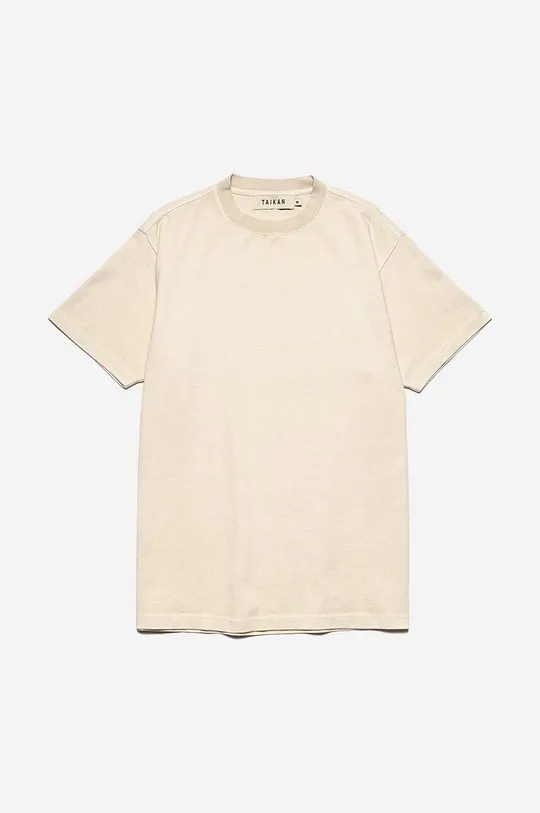 Taikan t-shirt in cotone beige