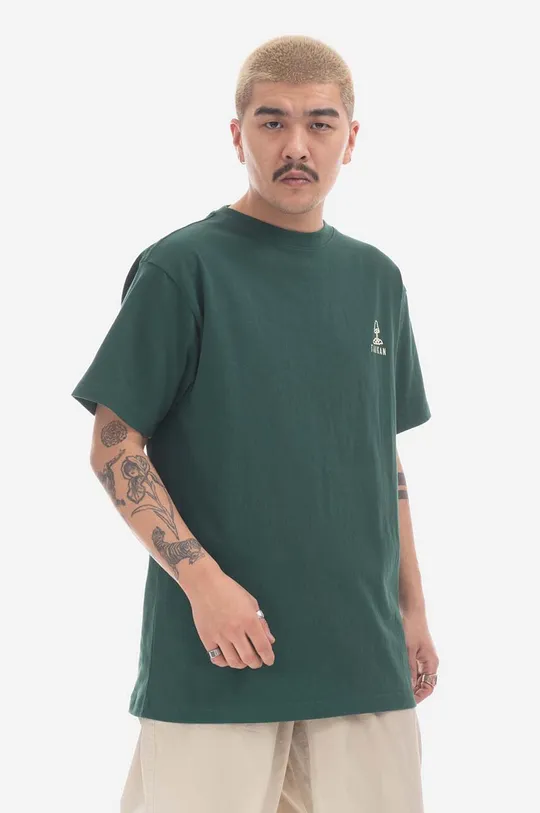 Βαμβακερό μπλουζάκι Taikan πράσινο